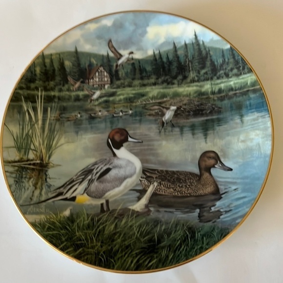 Edwin M. Knowles Plate Vintage - Picture 1 of 7
